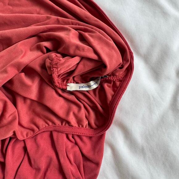 Paloma wool burgundyred halter top - Picture 4 of 6